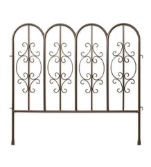 Plow &amp; Hearth Garden Fencing &amp; Edging | Yard &amp; Garden Montebello Iron Garden Fencing