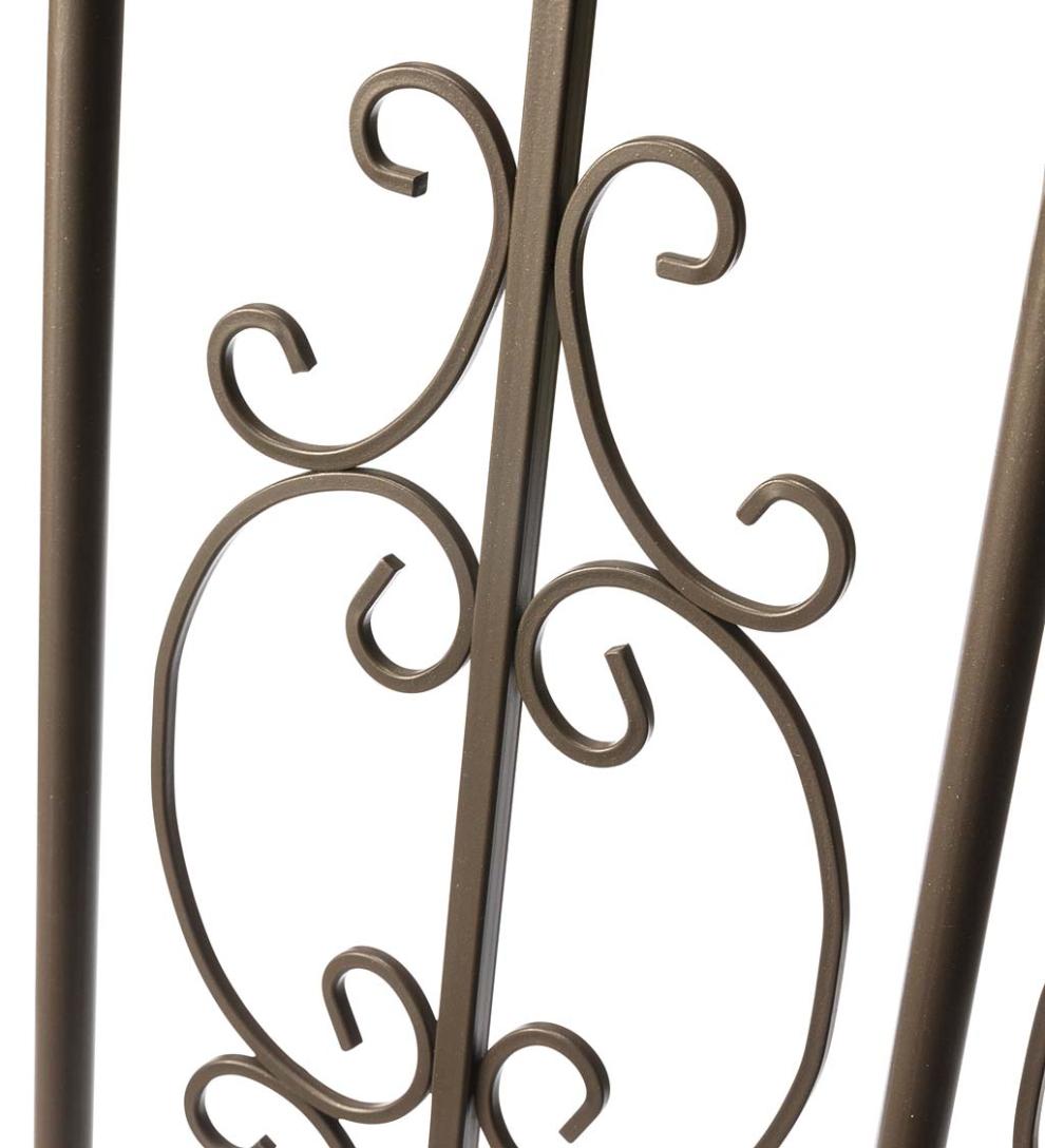 Plow &amp; Hearth Garden Fencing &amp; Edging | Yard &amp; Garden Montebello Iron Garden Fencing
