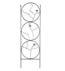 Plow &amp; Hearth Garden Stakes | Yard &amp; Garden Circle Of Birds Trio Garden Trellis