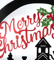 Plow &amp; Hearth Garden Stakes | Yard &amp; Garden Merry Christmas Vintage Truck Metal Holiday Trellis