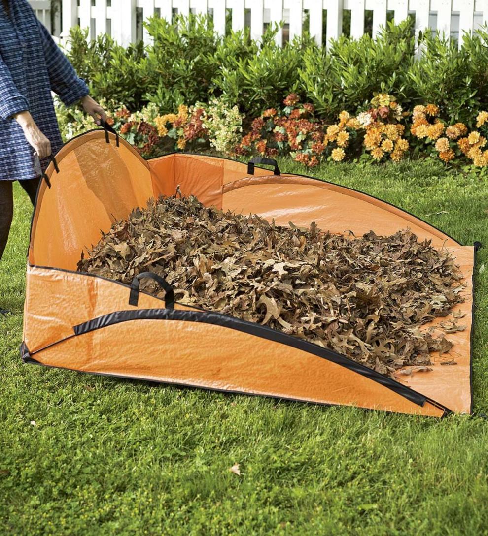 Plow &amp; Hearth Gardenworks® | Yard &amp; Garden Ez Leaf Hauler