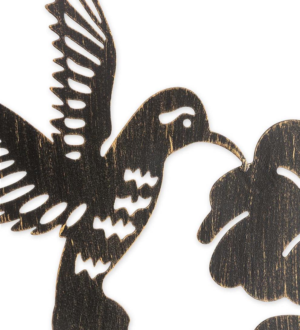 Plow &amp; Hearth Gardenworks® | Yard &amp; Garden Metal Garden Hummingbird Trellis