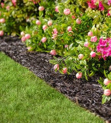 Plow &amp; Hearth Gardenworks® | Yard &amp; Garden Permanent Mulch Recycled Rubber Border