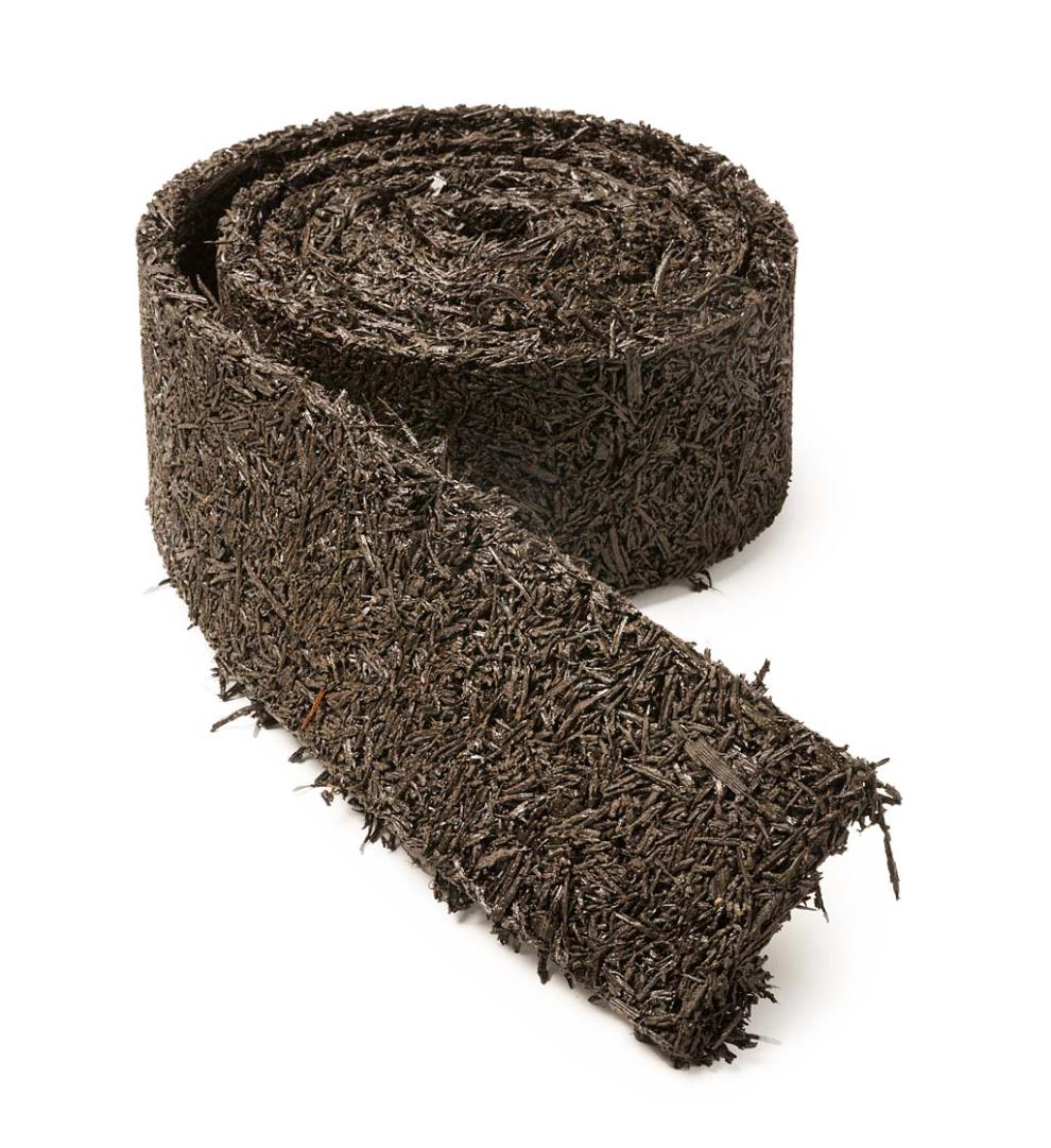 Plow &amp; Hearth Gardenworks® | Yard &amp; Garden Permanent Mulch Recycled Rubber Border