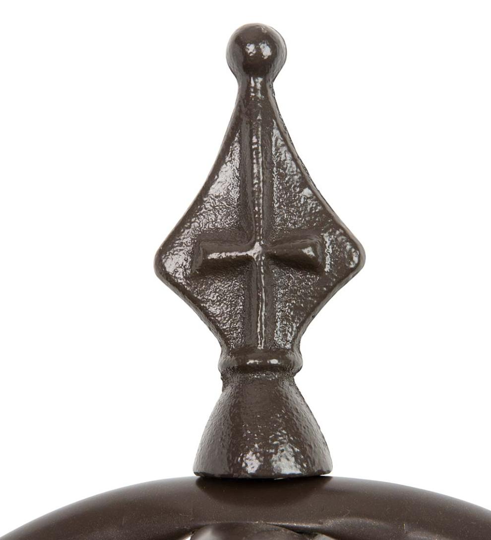 Plow &amp; Hearth Gardenworks® | Yard &amp; Garden Powder-Coated Steel Garden Obelisks And Basket Planter