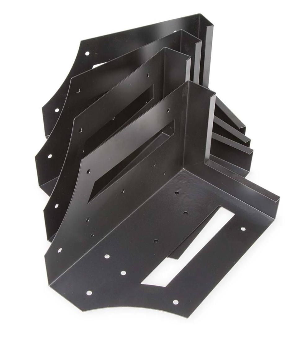 Plow &amp; Hearth Gardenworks® | Yard &amp; Garden Steel Raised Bed Corner Brackets, Set Of 4