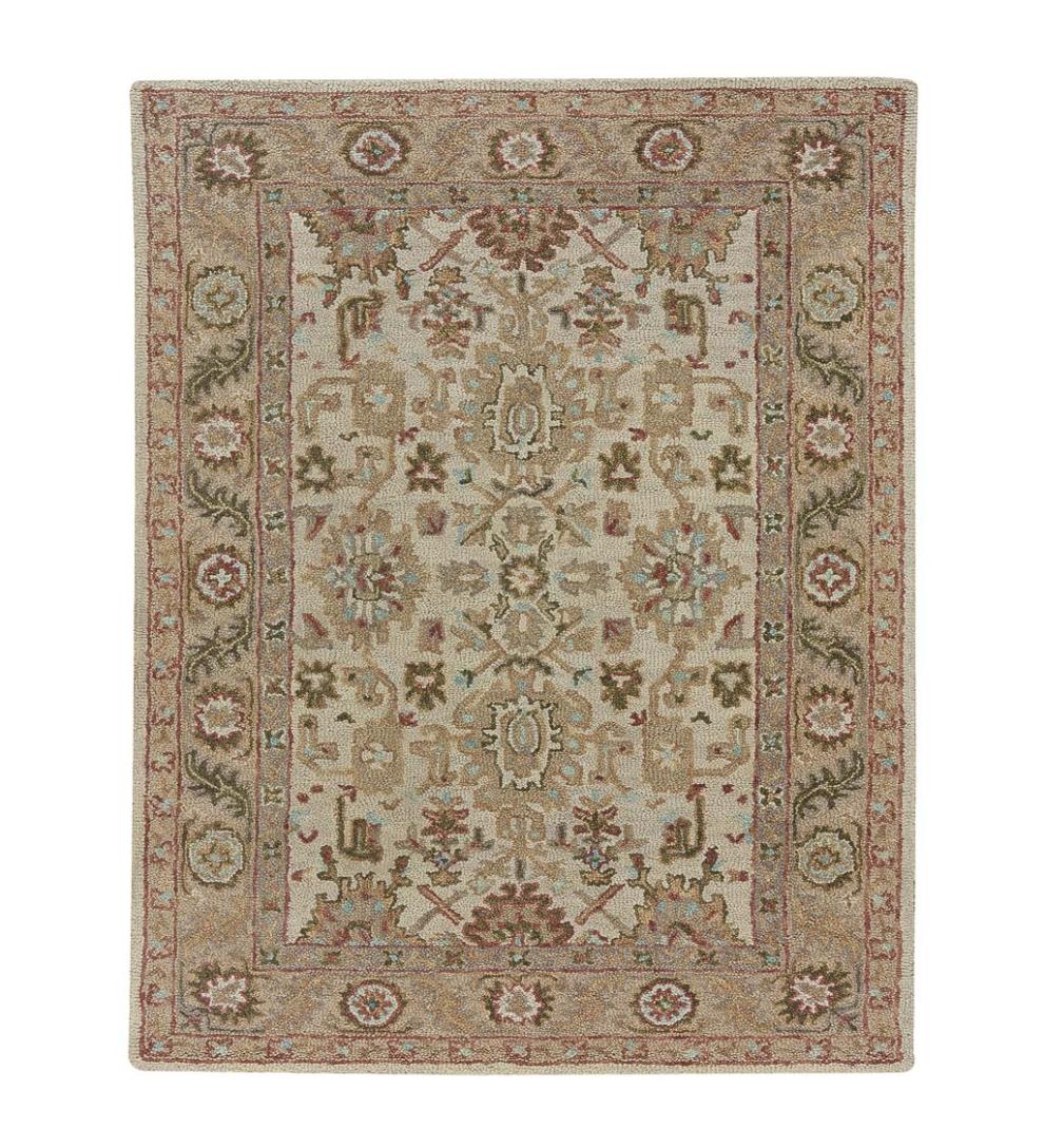 Plow &amp; Hearth Hearth Rugs | Fireplace &amp; Hearth Mountain Run 100% Wool Rug