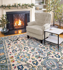 Plow &amp; Hearth Hearth Rugs | Fireplace &amp; Hearth Mountain Run 100% Wool Rug