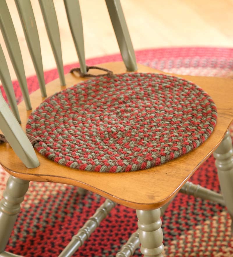 Plow &amp; Hearth Hearth Rugs | Fireplace &amp; Hearth Usa-Made Wool Braided Virginia Rug