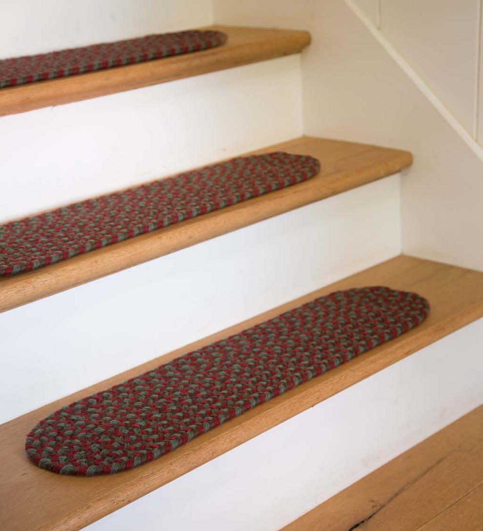 Plow &amp; Hearth Hearth Rugs | Fireplace &amp; Hearth Usa-Made Wool Braided Virginia Rug