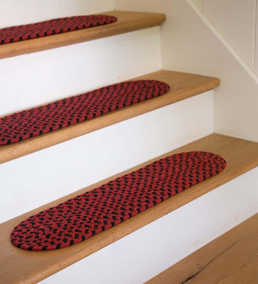 Plow &amp; Hearth Hearth Rugs | Fireplace &amp; Hearth Usa-Made Wool Braided Virginia Rug