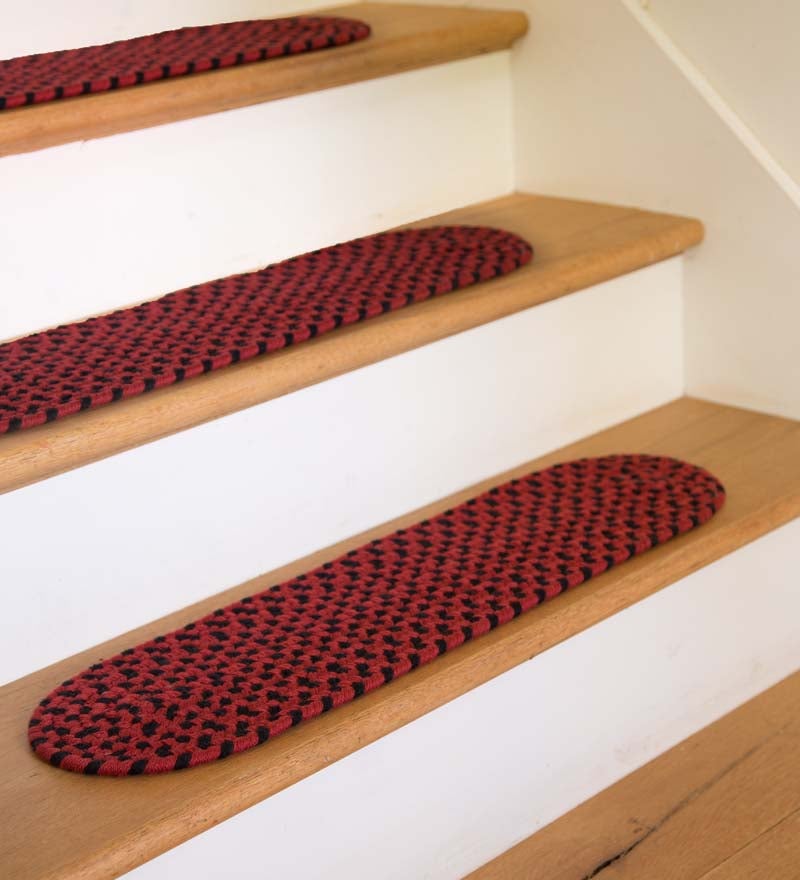 Plow &amp; Hearth Hearth Rugs | Fireplace &amp; Hearth Usa-Made Wool Braided Virginia Rug