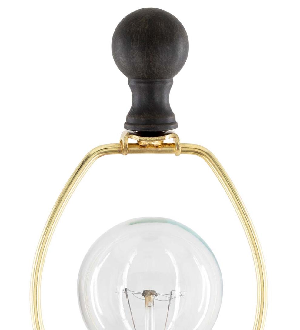 Plow &amp; Hearth Home Accents | Indoor Living Clarice Table Lamp With White Linen Shade