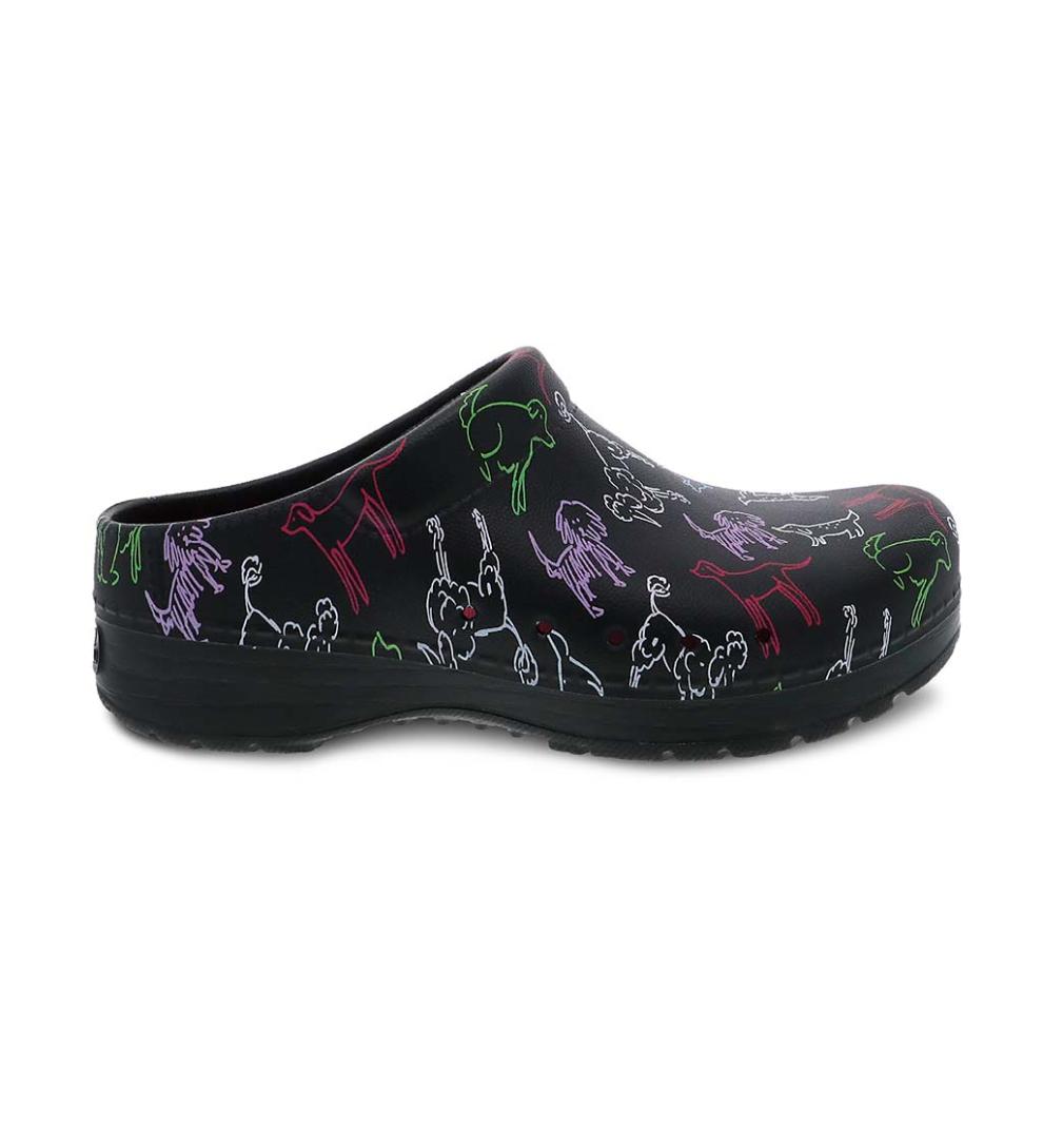 Plow &amp; Hearth Home Accents | Indoor Living Dansko Kane Dogs Clog - Dogs - 37 (6½-7)