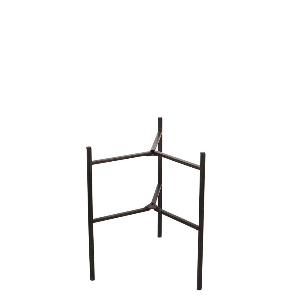 Plow &amp; Hearth Home Accents | Indoor Living Embossed And Painted Metal Standing Planters, Set Of 3