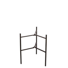 Plow &amp; Hearth Home Accents | Indoor Living Embossed And Painted Metal Standing Planters, Set Of 3