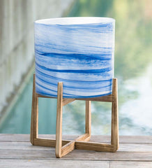 Plow &amp; Hearth Home Accents | Indoor Living Glass Planters On Stands