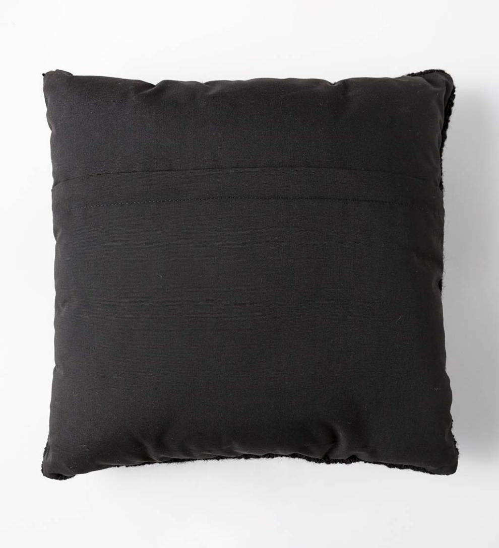 Plow &amp; Hearth Home Accents | Indoor Living Hand-Hooked Wool Fall Pumpkins Throw Pillow