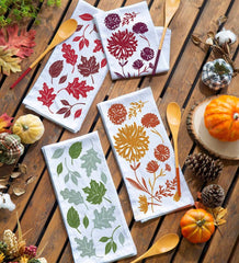 Plow &amp; Hearth Home Accents | Indoor Living Harvest Flour Sack Towel And Wooden Spoon Gift Sets, Set Of 4