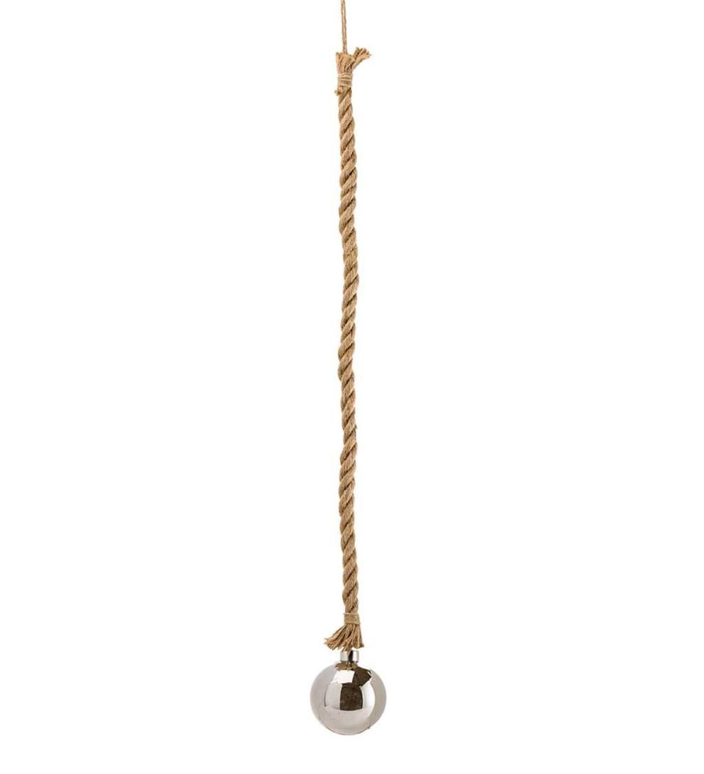 Plow &amp; Hearth Home Accents | Indoor Living Indoor Lighted Ornaments With Hanging Rope And Integrated Timer