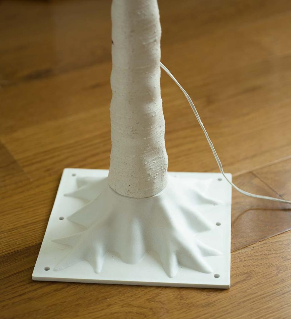 Plow &amp; Hearth Home Accents | Indoor Living Indoor/Outdoor Birch Tree With Micro Lights