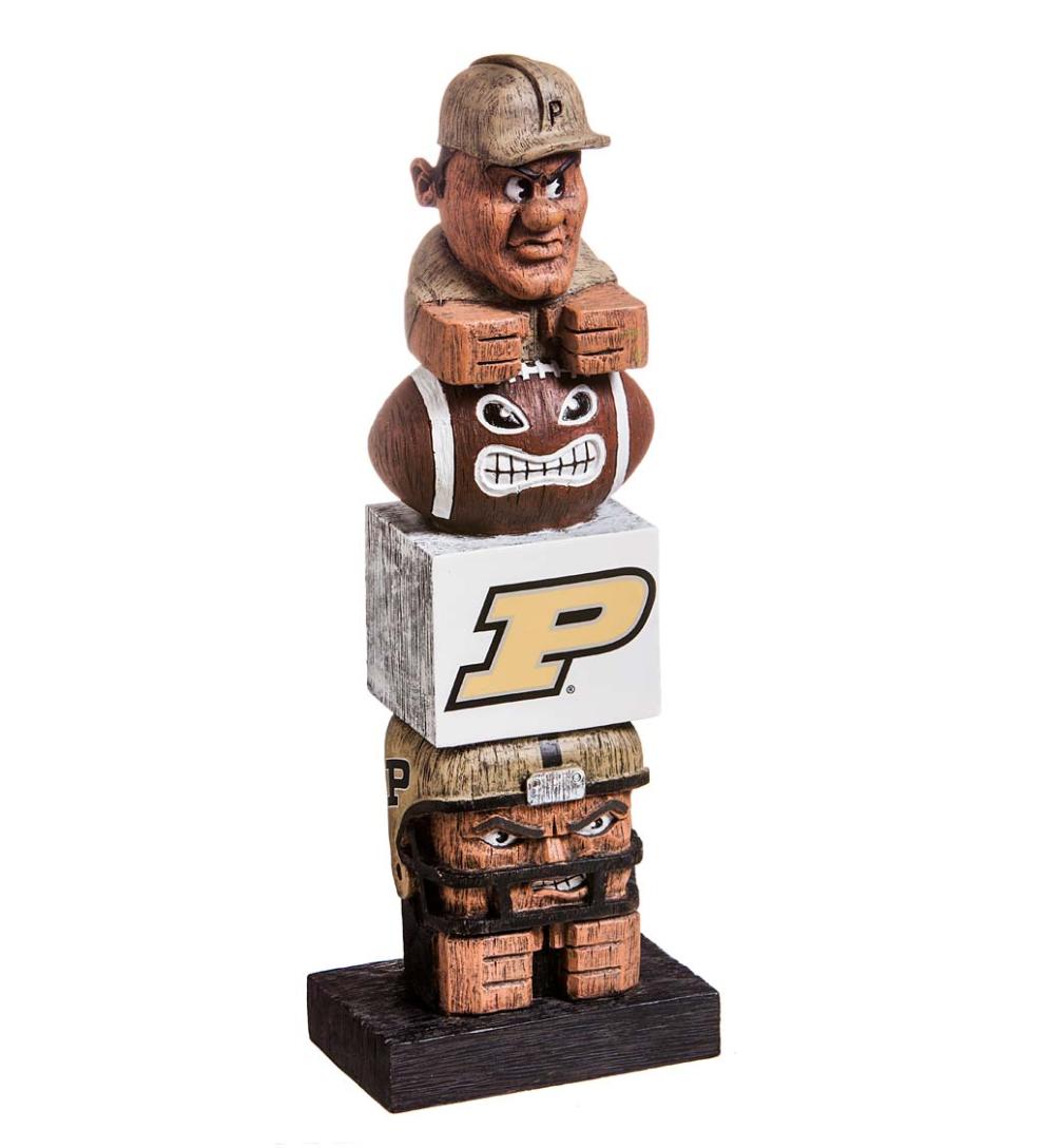 Plow &amp; Hearth Home Accents | Indoor Living Indoor/Outdoor College Team Pride Totem Garden Statue - Appalachian State