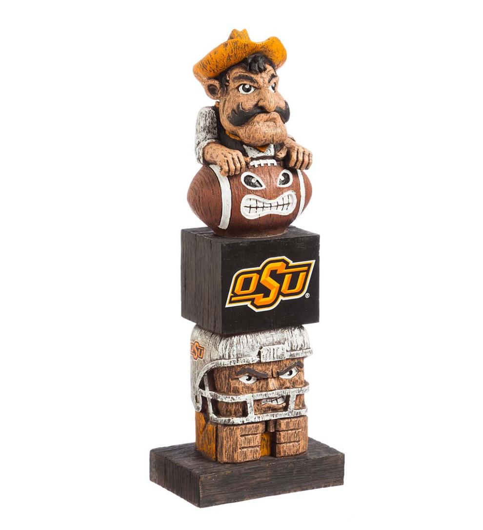 Plow &amp; Hearth Home Accents | Indoor Living Indoor/Outdoor College Team Pride Totem Garden Statue - Appalachian State