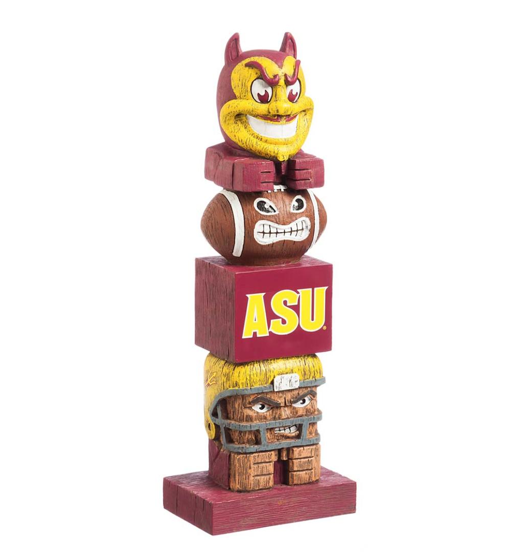 Plow &amp; Hearth Home Accents | Indoor Living Indoor/Outdoor College Team Pride Totem Garden Statue - Appalachian State