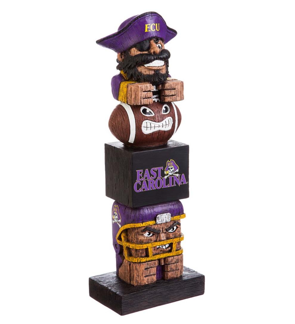 Plow &amp; Hearth Home Accents | Indoor Living Indoor/Outdoor College Team Pride Totem Garden Statue - Appalachian State