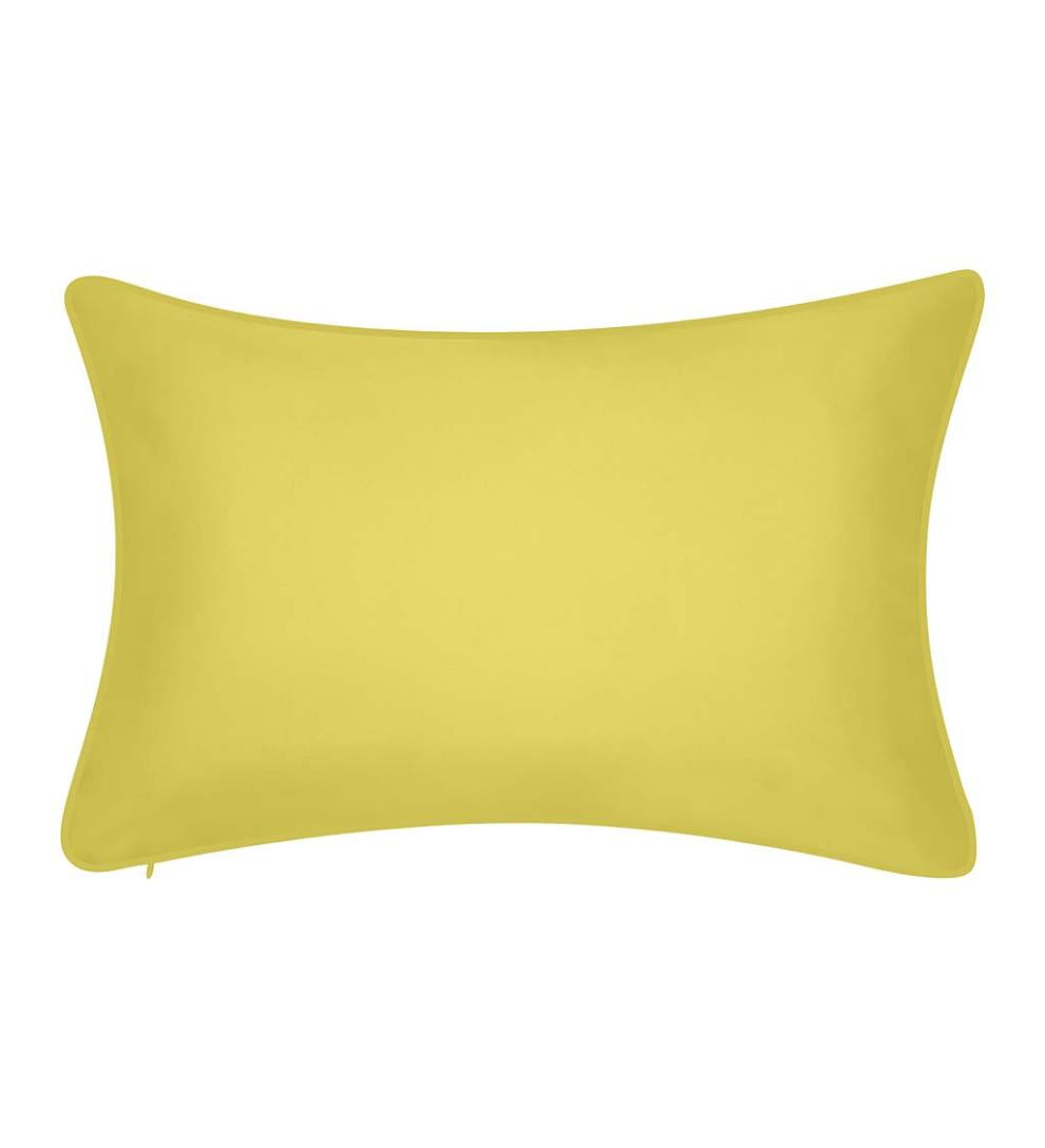 Plow &amp; Hearth Home Accents | Indoor Living Indoor/Outdoor Embroidered Dragonfly Lumbar Pillow - Black