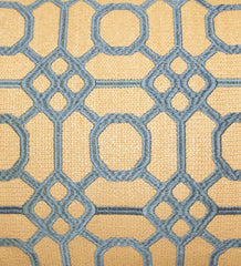 Plow &amp; Hearth Home Accents | Indoor Living Indoor/Outdoor Embroidered Geometric Lumbar Pillow