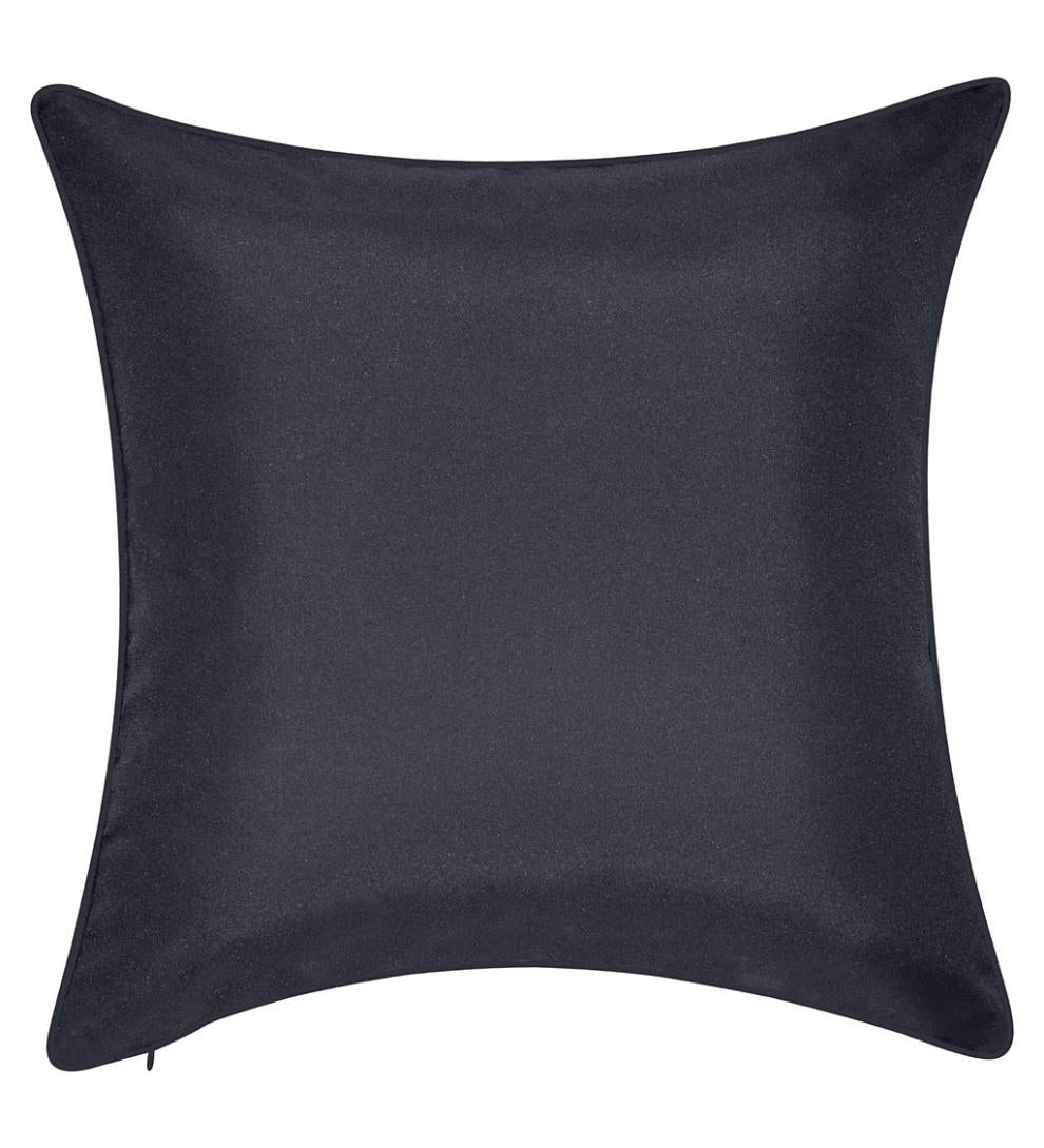 Plow &amp; Hearth Home Accents | Indoor Living Indoor/Outdoor Embroidered Lacework Throw Pillow - Black