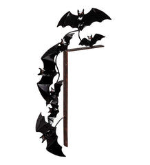 Plow &amp; Hearth Home Accents | Indoor Living Indoor/Outdoor Halloween Door Corner Decorations - Bats