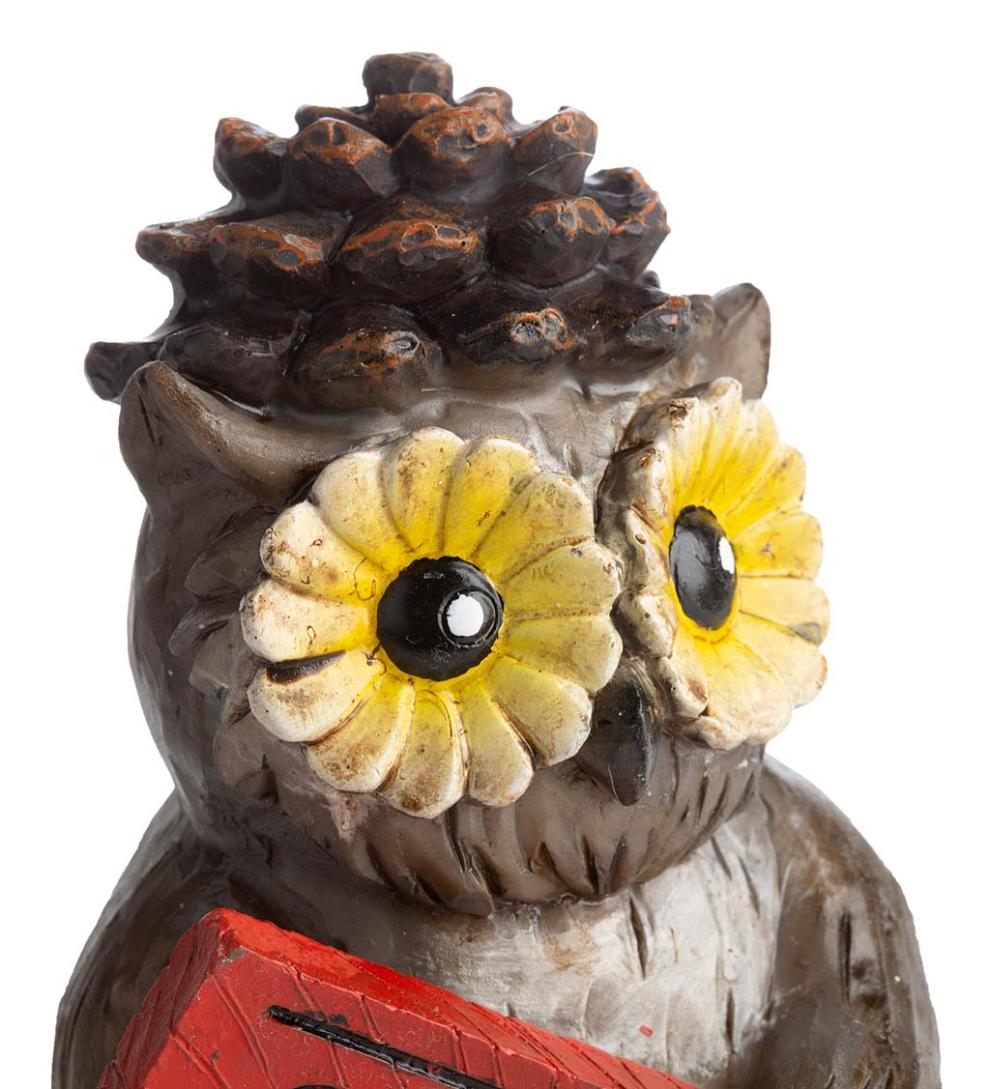 Plow &amp; Hearth Home Accents | Indoor Living Indoor/Outdoor Harvest Owls, Set Of 3