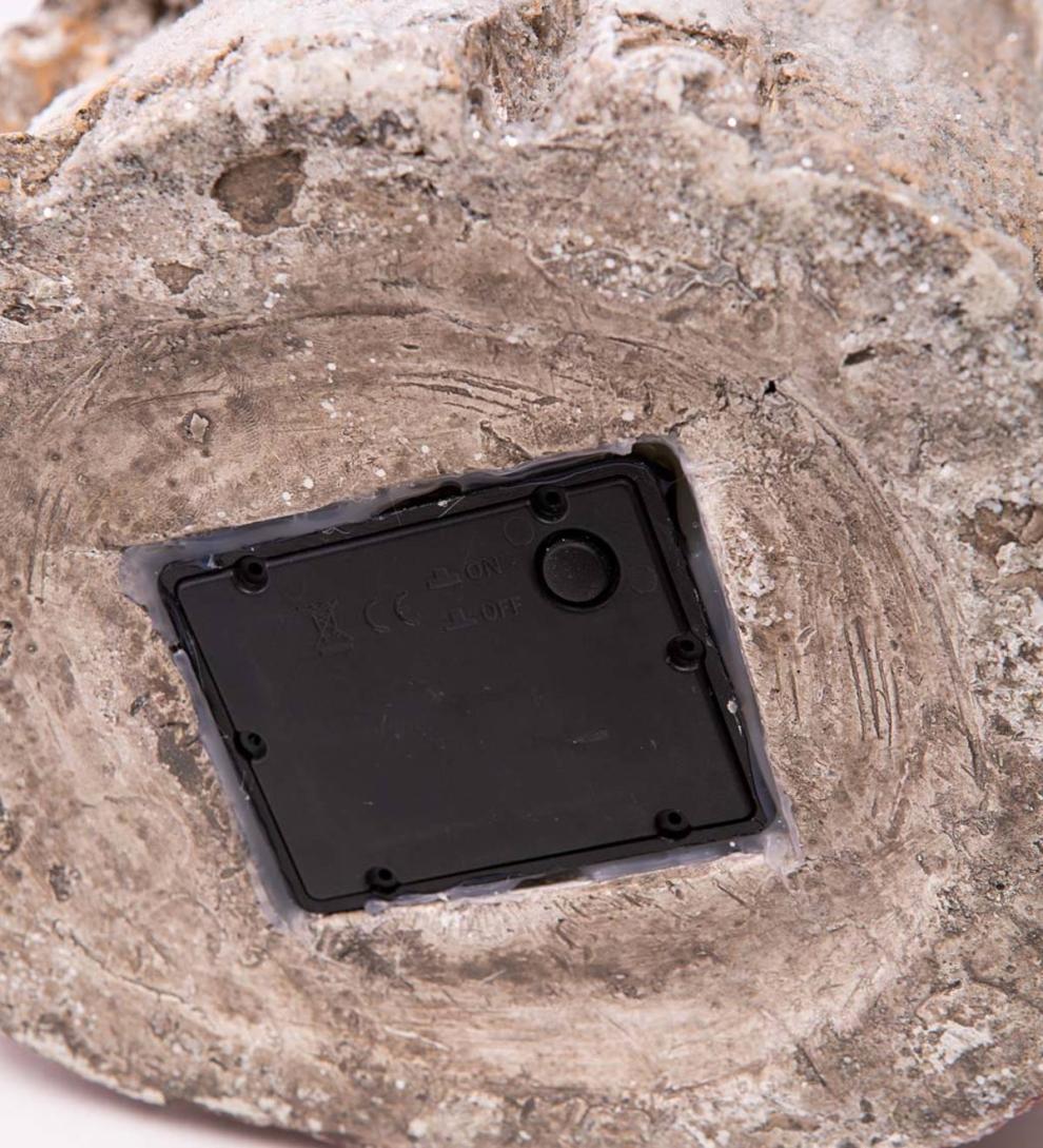 Plow &amp; Hearth Home Accents | Indoor Living Indoor/Outdoor Holiday Lighted Woodland Santa Statue