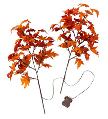 Plow &amp; Hearth Home Accents | Indoor Living Indoor/Outdoor Lighted Maple Tree Branches, Set Of 2