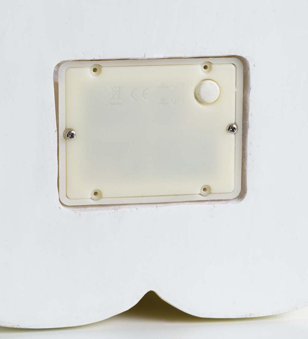 Plow &amp; Hearth Home Accents | Indoor Living Indoor/Outdoor Lighted Mummy Shorty Halloween Statue