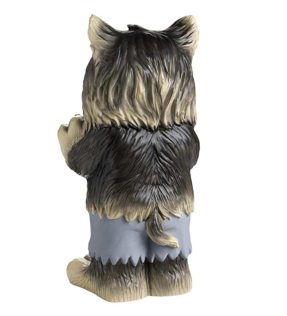 Plow &amp; Hearth Home Accents | Indoor Living Indoor/Outdoor Lighted Werewolf Shorty Halloween Statue