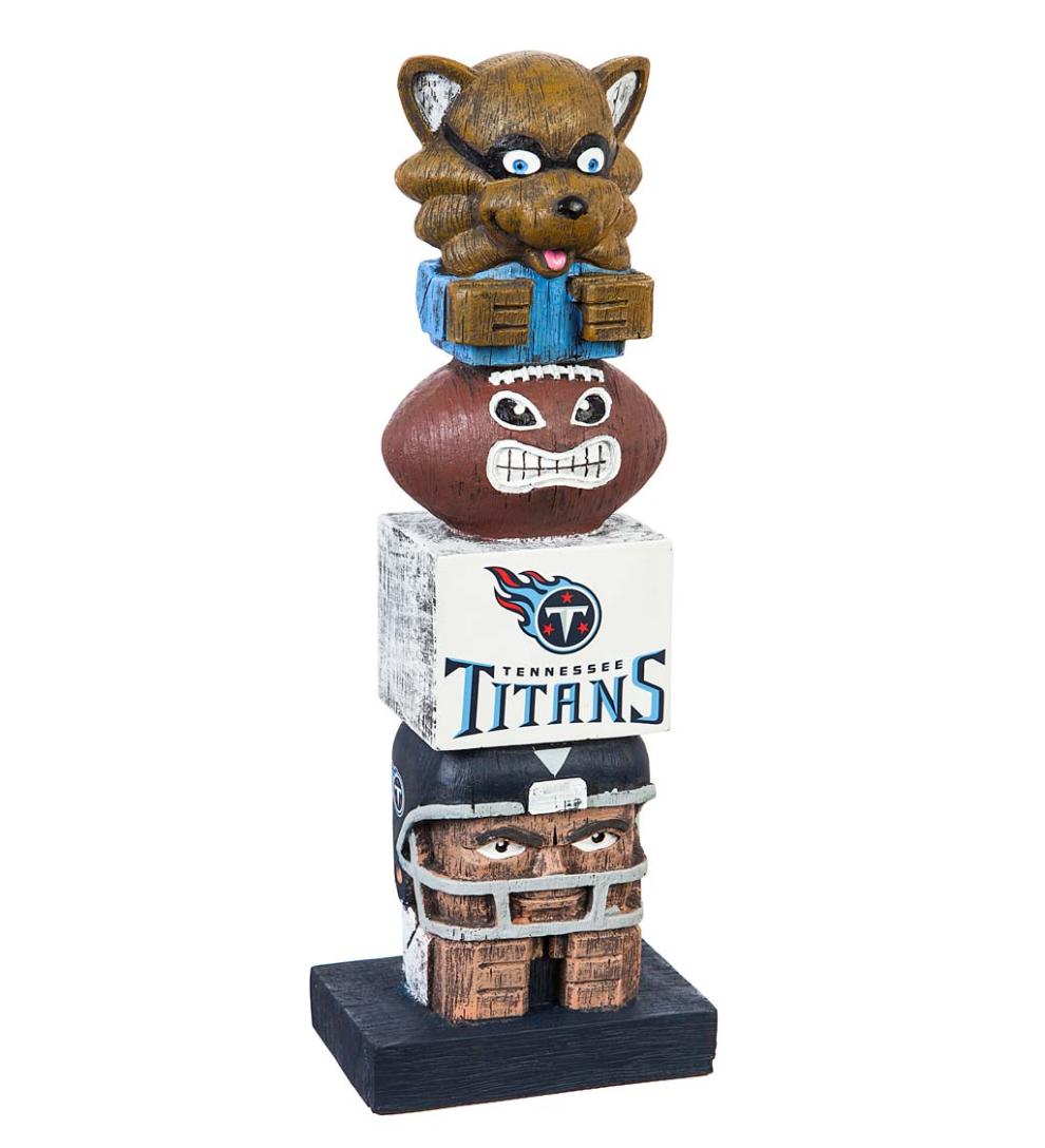 Plow &amp; Hearth Home Accents | Indoor Living Indoor/Outdoor Nfl Team Pride Totem Garden Statue - Chicago Bears