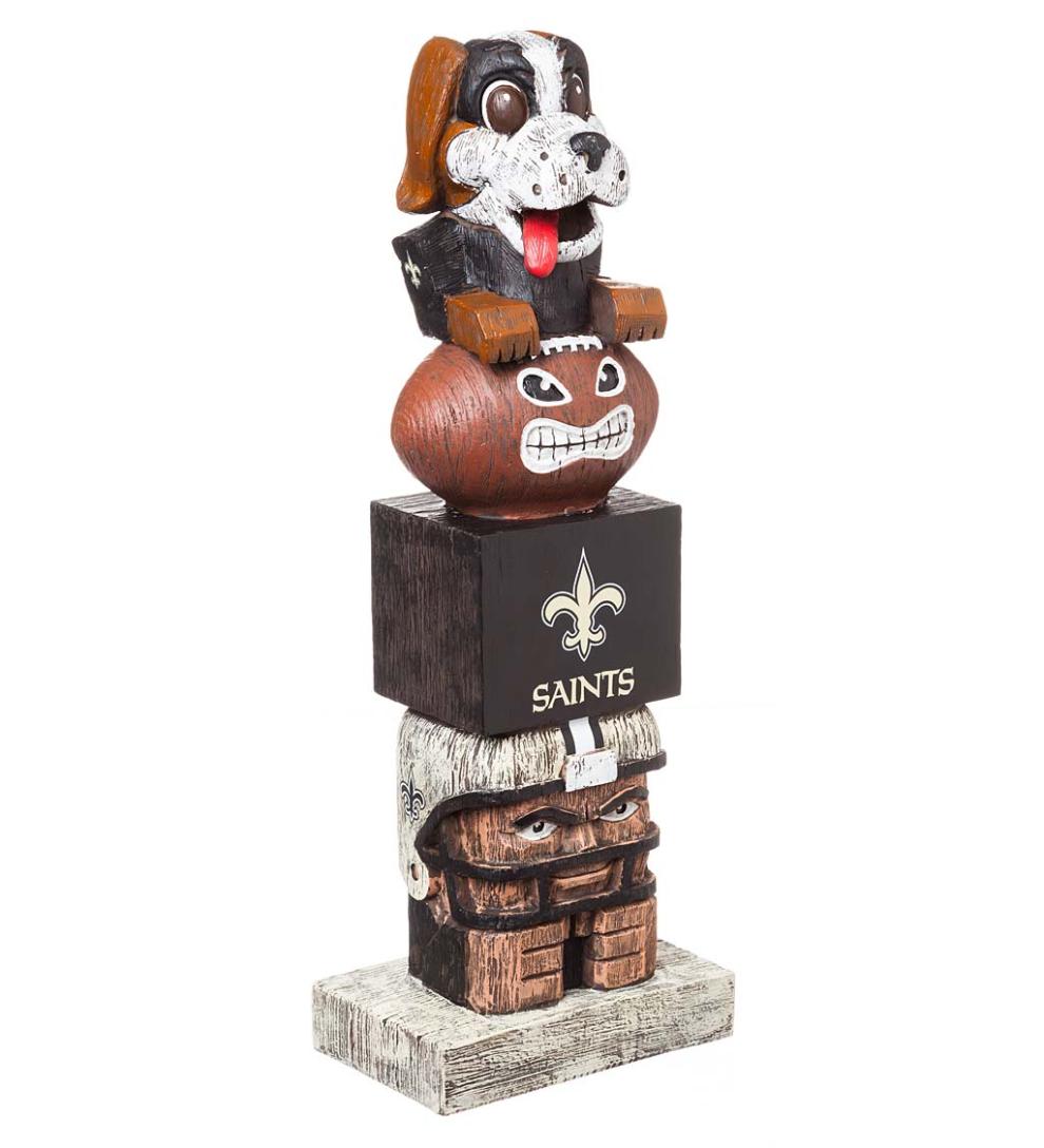 Plow &amp; Hearth Home Accents | Indoor Living Indoor/Outdoor Nfl Team Pride Totem Garden Statue - Chicago Bears
