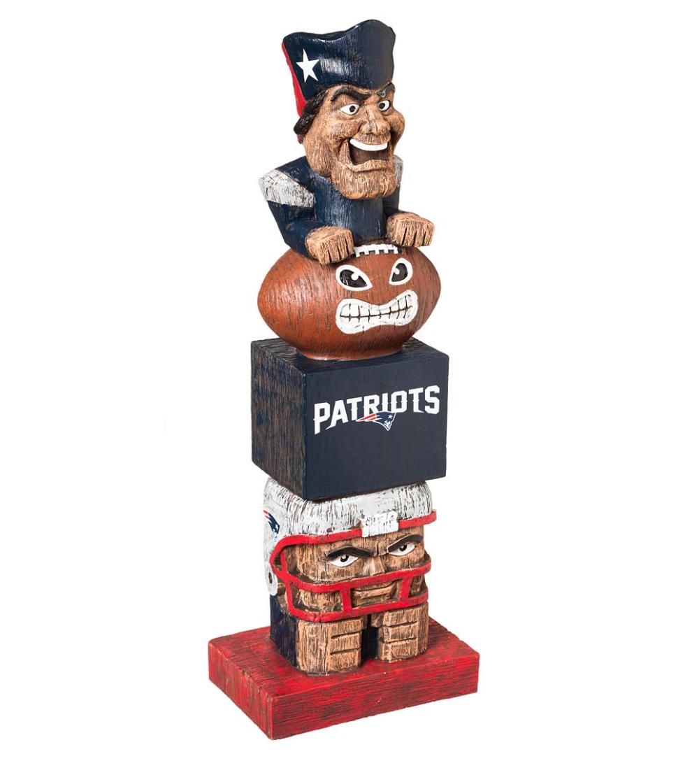 Plow &amp; Hearth Home Accents | Indoor Living Indoor/Outdoor Nfl Team Pride Totem Garden Statue - Chicago Bears