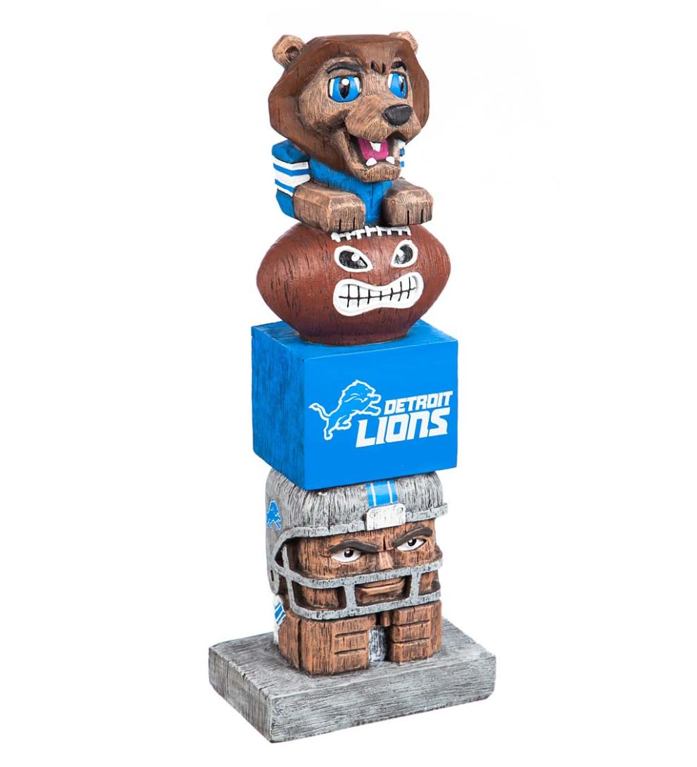 Plow &amp; Hearth Home Accents | Indoor Living Indoor/Outdoor Nfl Team Pride Totem Garden Statue - Chicago Bears