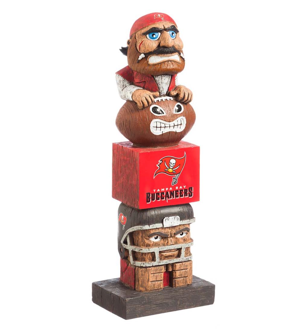 Plow &amp; Hearth Home Accents | Indoor Living Indoor/Outdoor Nfl Team Pride Totem Garden Statue - Chicago Bears
