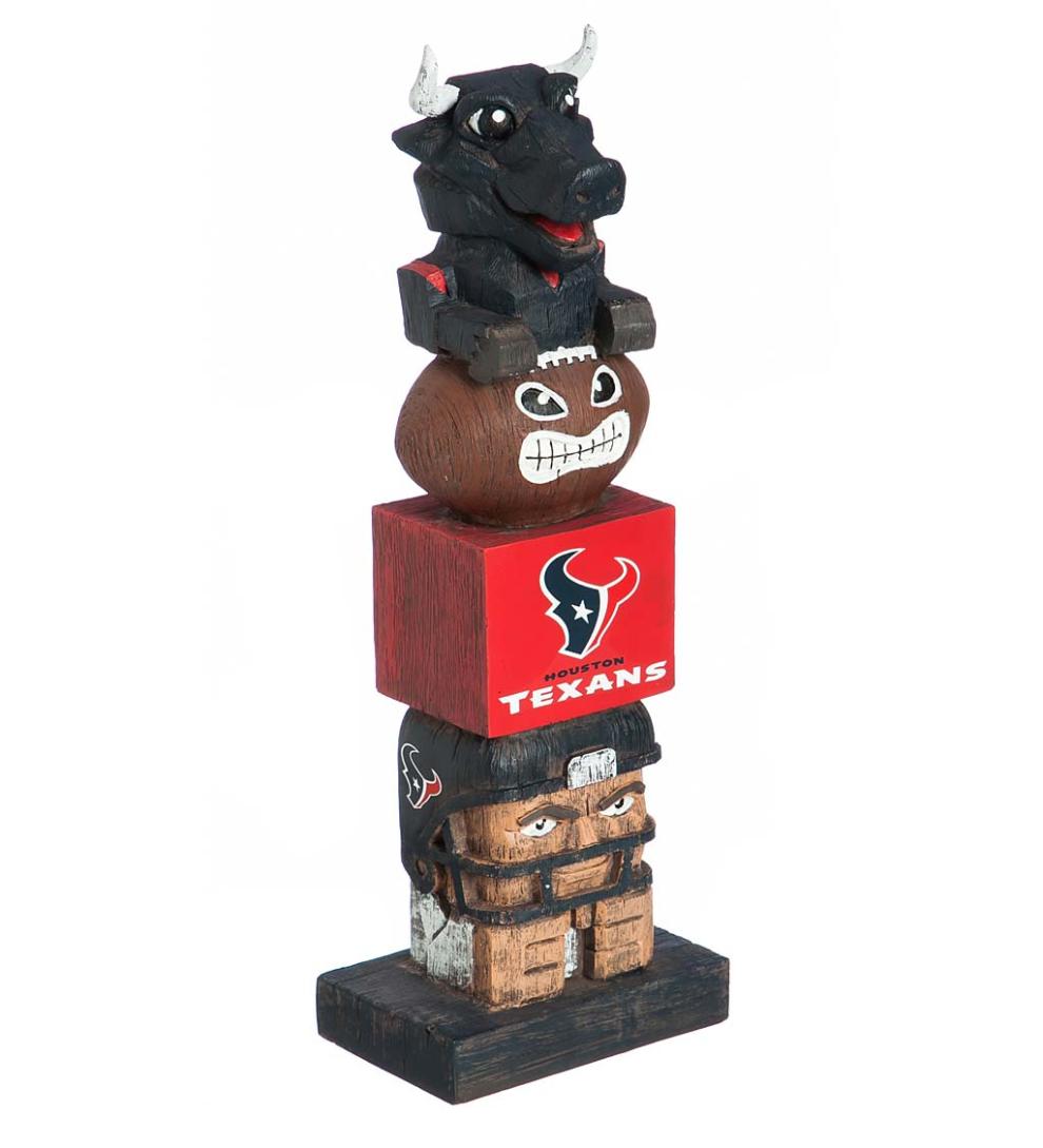 Plow &amp; Hearth Home Accents | Indoor Living Indoor/Outdoor Nfl Team Pride Totem Garden Statue - Chicago Bears
