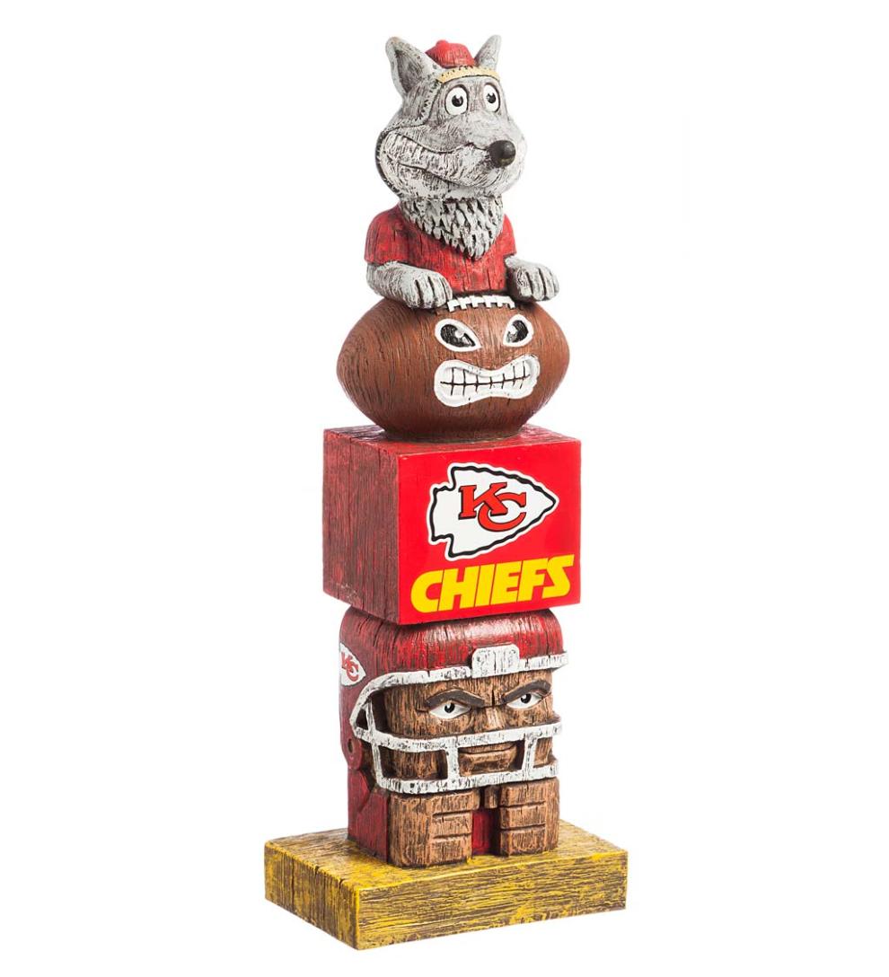 Plow &amp; Hearth Home Accents | Indoor Living Indoor/Outdoor Nfl Team Pride Totem Garden Statue - Chicago Bears