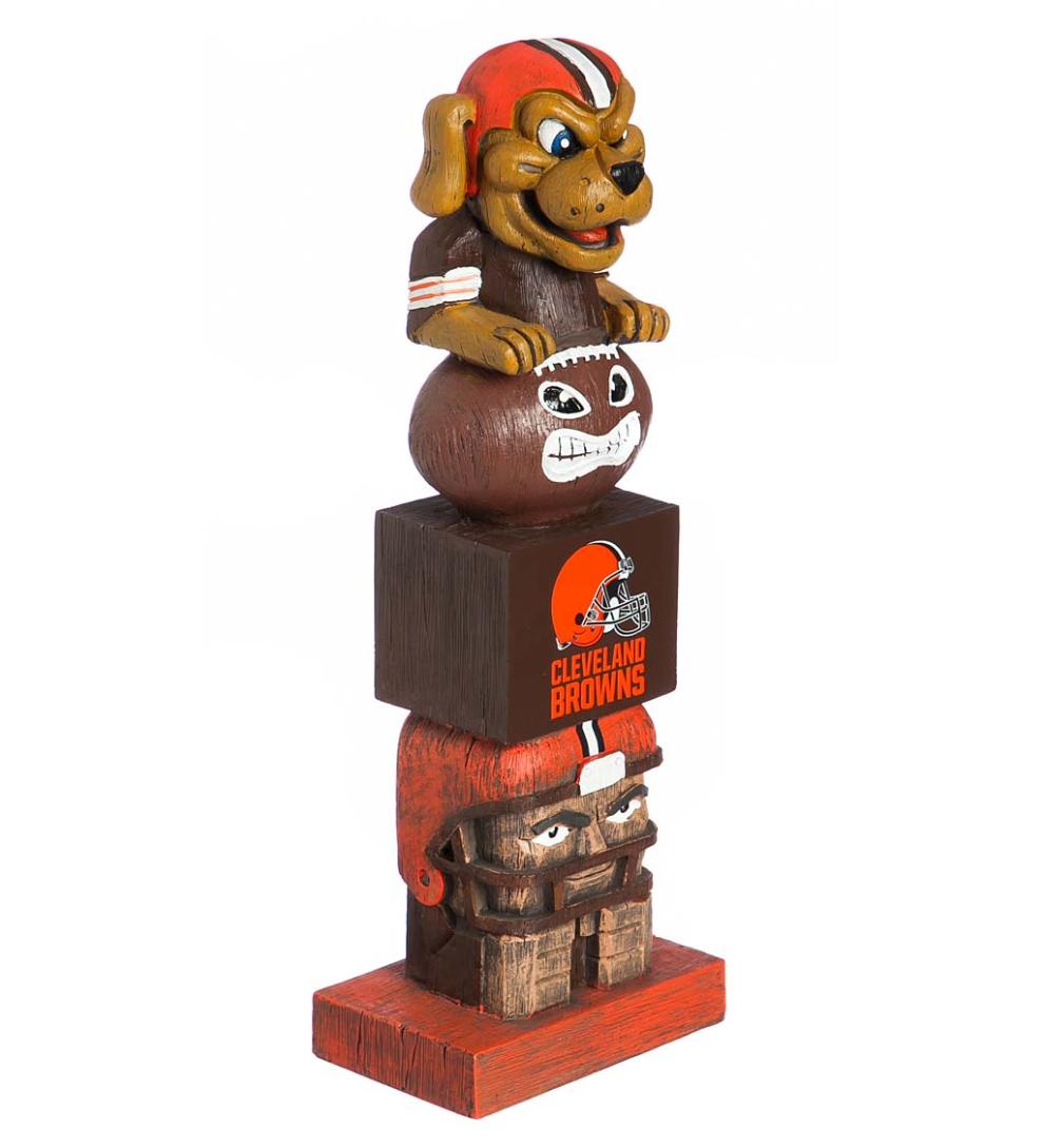 Plow &amp; Hearth Home Accents | Indoor Living Indoor/Outdoor Nfl Team Pride Totem Garden Statue - Chicago Bears