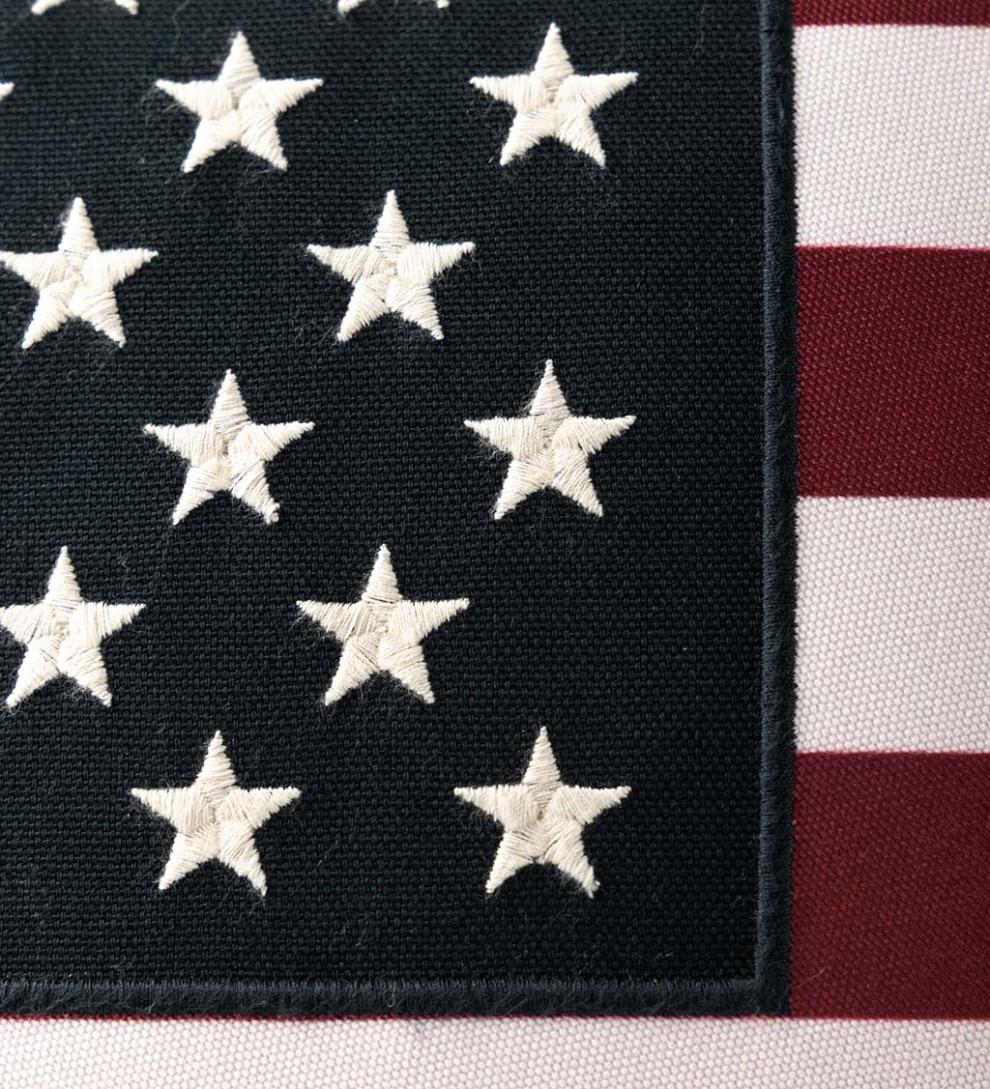 Plow &amp; Hearth Home Accents | Indoor Living Indoor/Outdoor Patriotic Throw Pillows - Heart