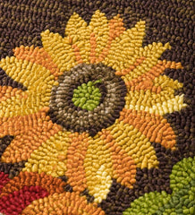 Plow &amp; Hearth Home Accents | Indoor Living Indoor/Outdoor Scarecrow Hand Hooked Polypropylene Accent Rug