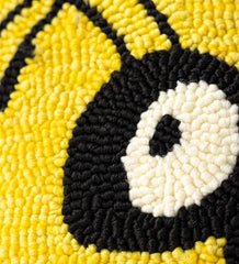 Plow &amp; Hearth Home Accents | Indoor Living Indoor/Outdoor Summer Picnic Ant Hooked Polypropylene Throw Pillow