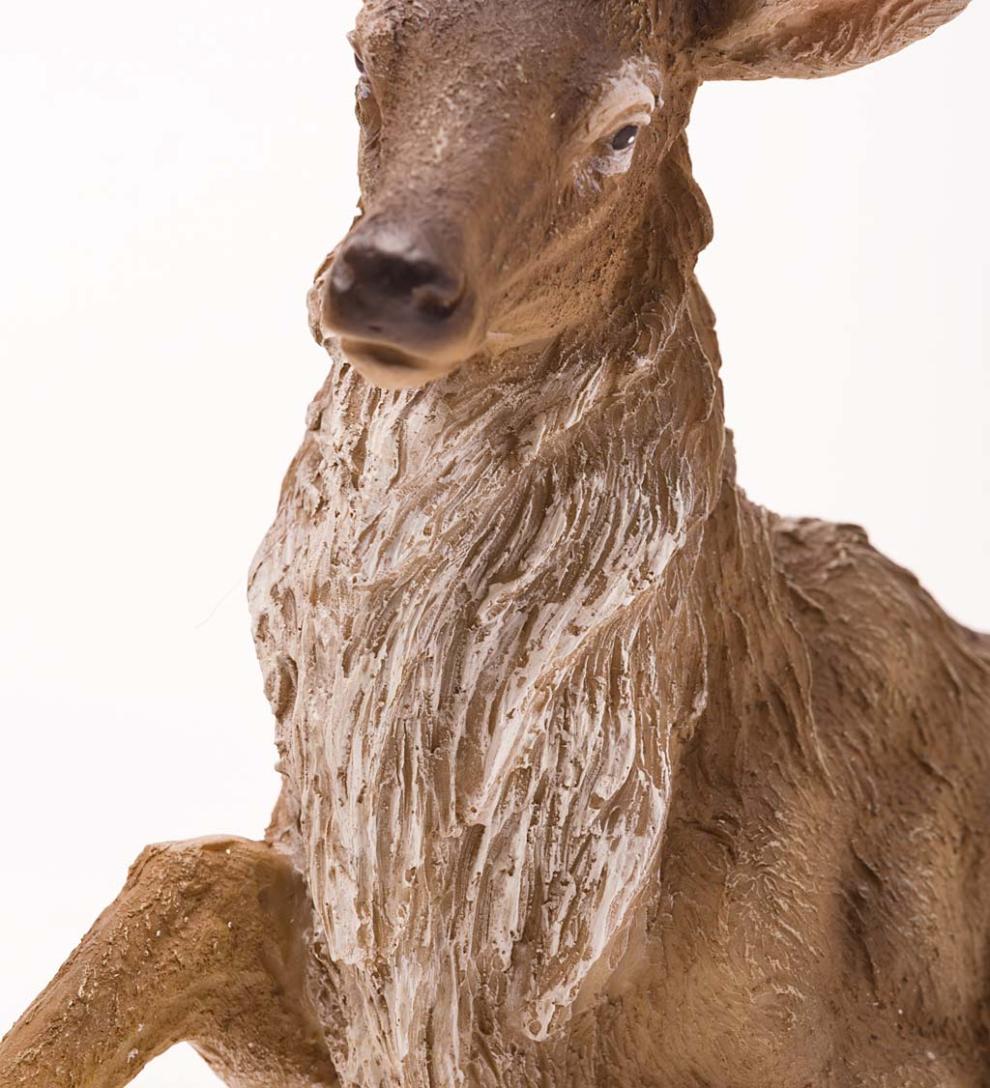 Plow &amp; Hearth Home Accents | Indoor Living Lifelike Elk Sculptures